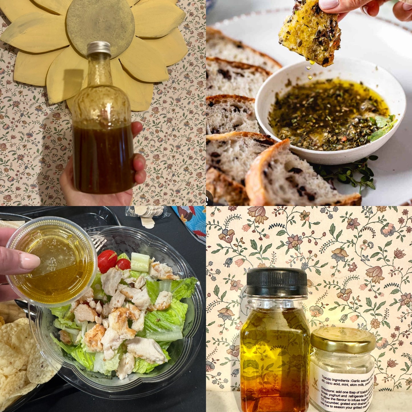 Truffle Infused Garlicky Dill Salad Dressing