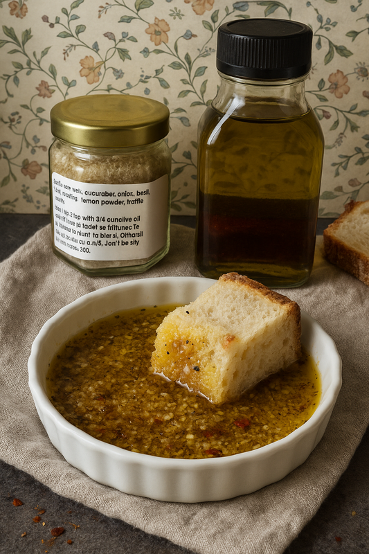 Truffle infused Bread Dipper - Berry Delicious