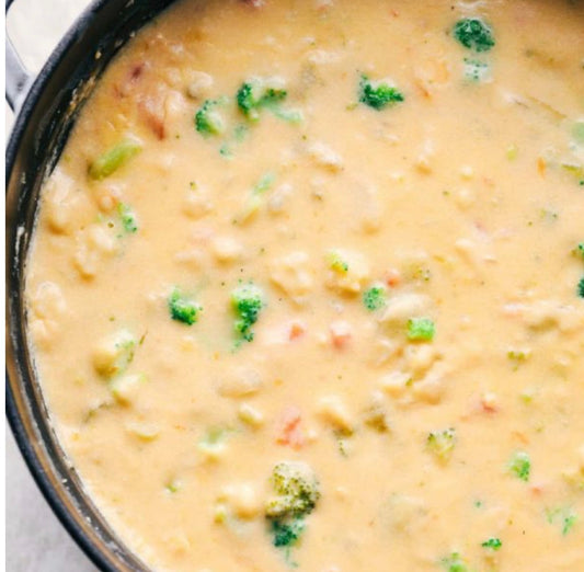 Cheesy Veggie Soup